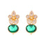 22K Gold Plated Verdant Bloom Studs