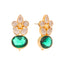 22K Gold Plated Verdant Bloom Studs