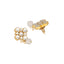 22K Gold Plated Kundan Paradise Stud Earrings