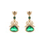 18K Gold Plated Emerald Elysian Layered Necklace Set