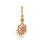 18K Gold Plated Ethereal Gulabi Stone Maang Tikka