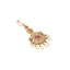 18K Gold Plated Ethereal Gulabi Stone Maang Tikka