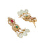 18K Gold Plated Divine Gold Tone Beaded Necklace Set