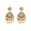 18K Gold Plated Estele Gold Tone Beaded Long Necklace Set