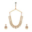 18K Gold Plated Estele Gold Tone Beaded Long Necklace Set