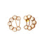 22K Gold Plated Eternal Kundan Stud Earrings