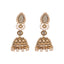 22K Gold Plated Aureate Swirl Jhumki Earrings