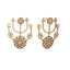 Celestial Trident Stud Earrings