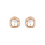 22K Gold Plated Minimal Dual Tone Pendant Set
