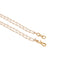 22K Gold Plated Lotus Glow Turquoise Stone Necklace Set