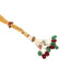 22K Gold Plated Mystic Pearl Charm Choker Necklace Set