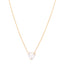 American Diamond Cleo Minimal Drop Necklace Set