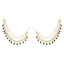 Zayra Emerald Drop Layered Earchains