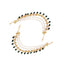 Zayra Emerald Drop Layered Earchains