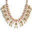 18K Gold Plated Divine Gold Tone Beaded Necklace Set