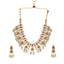 18K Gold Plated Divine Gold Tone Beaded Necklace Set