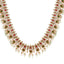 18K Gold Plated Divine Gold Tone Beaded Long Necklace Set