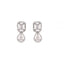 American Diamond Chic Mini Drop Earrings
