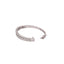 American Diamond Celeste Curve Openable Bracelet