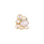 American Diamond Aurora Baroque Pearl Adjustable Ring