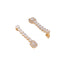 American Diamond Gleam Flow Drop Earrings