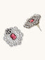 CZ Stone Statement Pendant Set