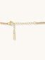 Gold-toned Geometric Pendant Necklace