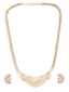 American Diamond Eterna Arc Necklace Set
