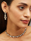 Antique Gold Kundan Necklace Set
