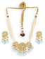 22K Gold Plated Heritage Choker Necklace Set