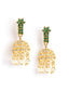 22K Gold Plated Sage Belle Mini Jhumki Earrings