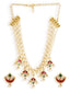 Royal Multi-strand Pearl Choker Necklace Set