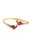 22K Gold Plated Rang Mayura Openable Bracelet
