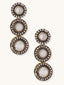 22K Gold-Plated Crystal Stone Studded Necklace Set