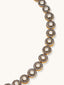 22K Gold-Plated Crystal Stone Studded Necklace Set