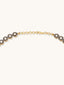 22K Gold-Plated Crystal Stone Studded Necklace Set