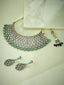 22k Gold-Plated Zircon Choker Set