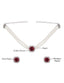 Ruby Elegance Pearl Choker