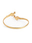 22K Gold Plated Rang Mayura Openable Bracelet