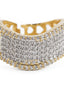 American Diamond Sovereign Shine Adjustable Ring
