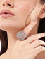 Rhodium Plated Aura Ring