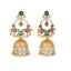Banjaran Dangler Pearl Jhumki Earrings