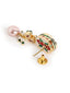 22K Gold Plated Radiant Rose Stone Kundan Necklace