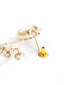 Noor Bella Layered Earrings with Ear Chain