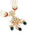 22K Gold Plated Nazneen Kundan Necklace Set