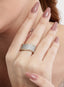 American Diamond Sovereign Shine Adjustable Ring