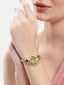 22K Gold Plated Swara Kundan Bracelet