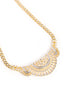 American Diamond Eterna Arc Necklace Set