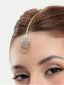American Diamond Cluster Drop Maang Tikka