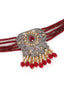 22K Gold Plated Rajwada Choker Necklace Set